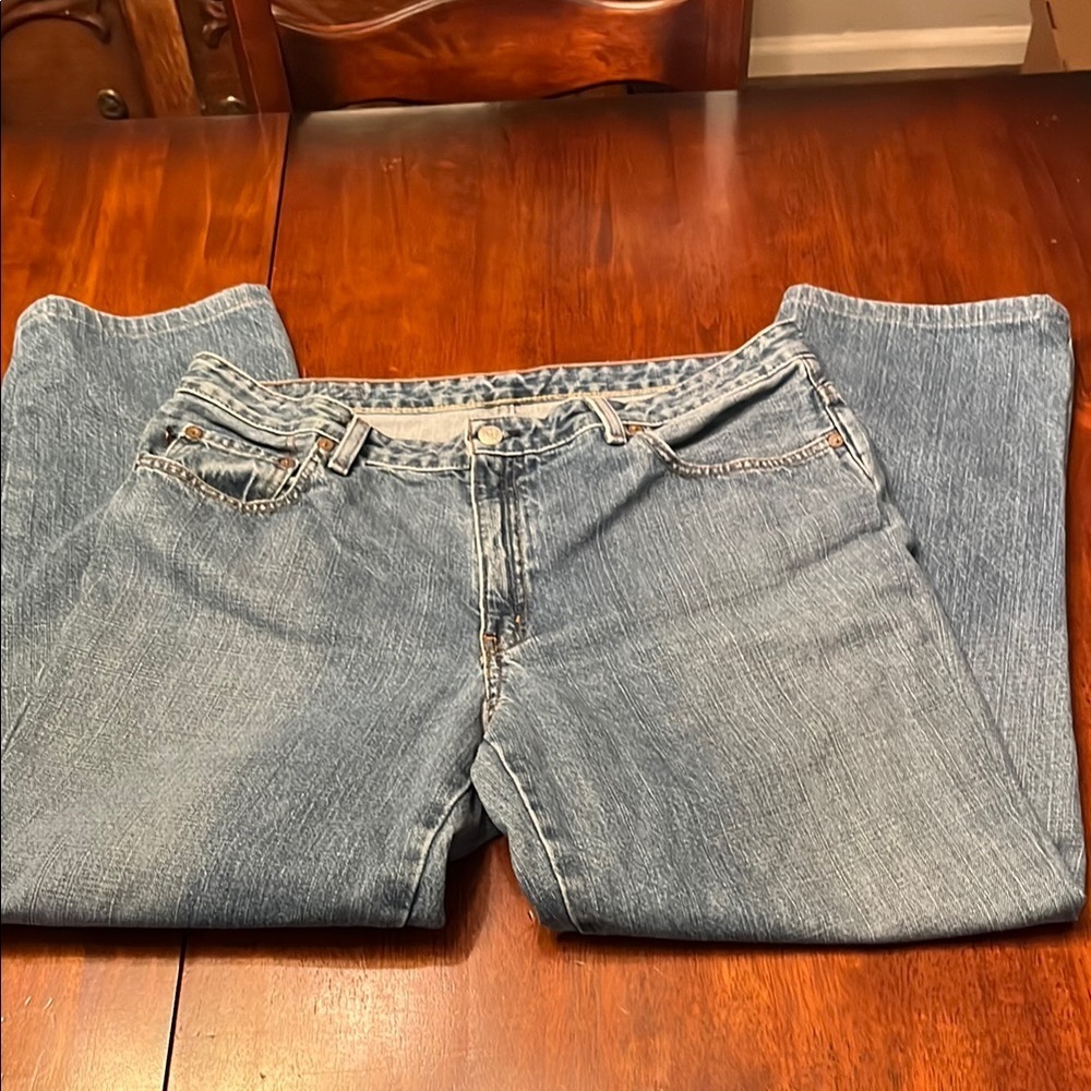 Polo Ralph Lauren Classic Fit Blue Jeans Size 14